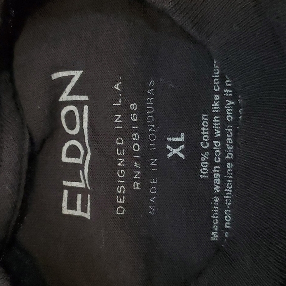 ELDON.SPACE CAT WITH PIZZA LONG SLEEVE T-SHIRT. SZ XL - Picture 5 of 5